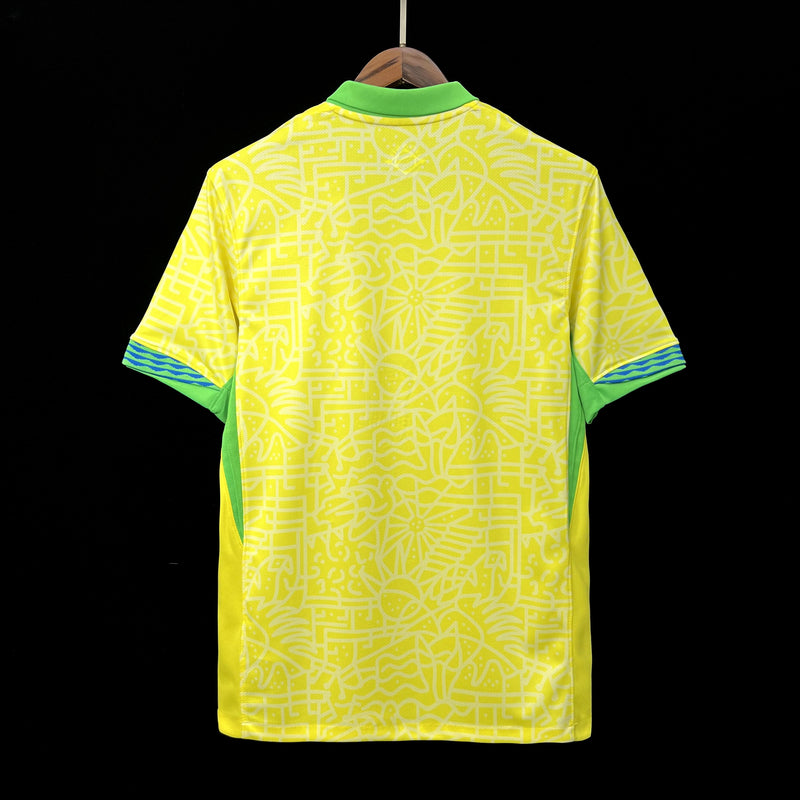 Camisa Brasil - 23/24 - Amarela