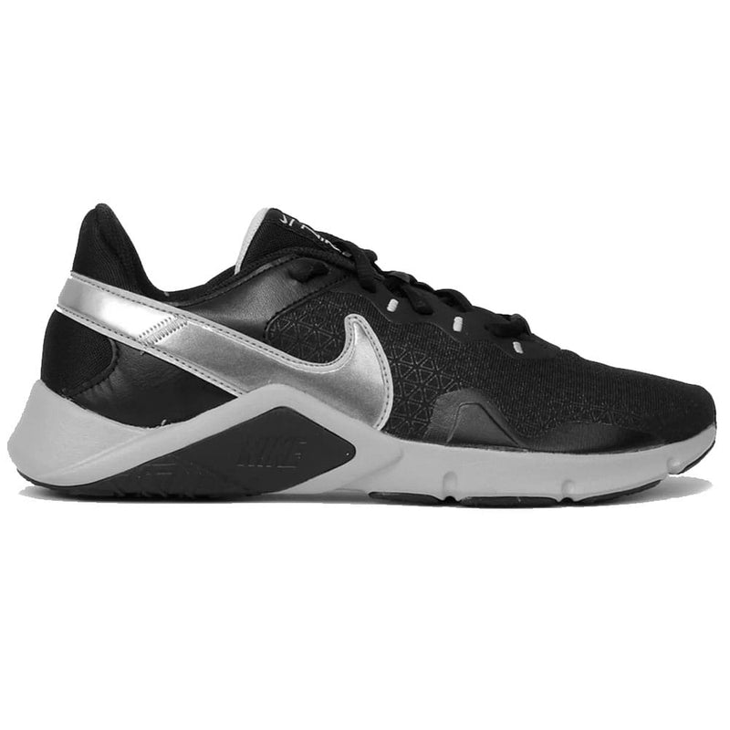 TÊNIS NIKE LEGEND ESSENTIAL 2 MASCULINO - PRETO+PRATA