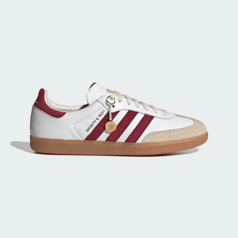 SAMBA Sporty & Rich x adidas Samba OG Collegiate Burgundy