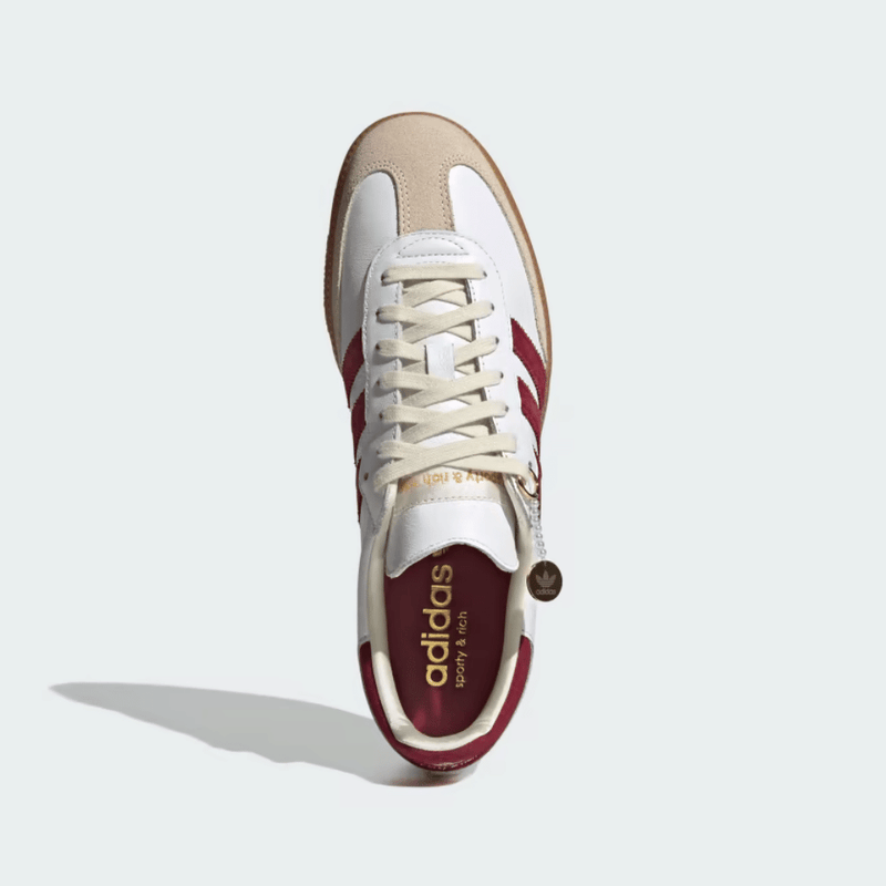 SAMBA Sporty & Rich x adidas Samba OG Collegiate Burgundy