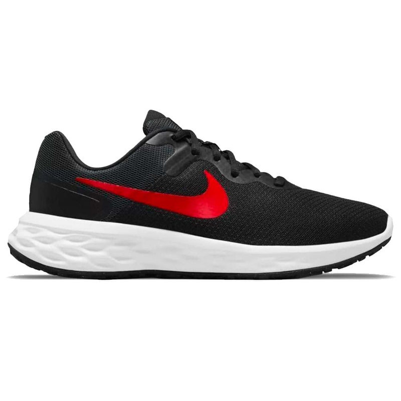 TÊNIS NIKE REVOLUTION 6 - MASCULINO - PRETO+VERMELHO