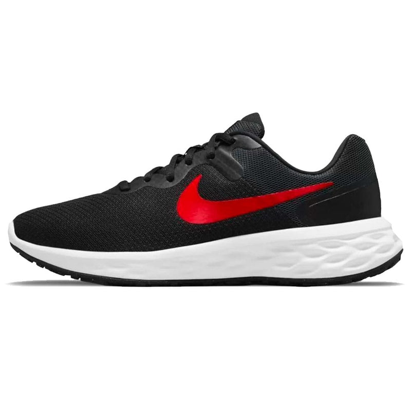 TÊNIS NIKE REVOLUTION 6 - MASCULINO - PRETO+VERMELHO