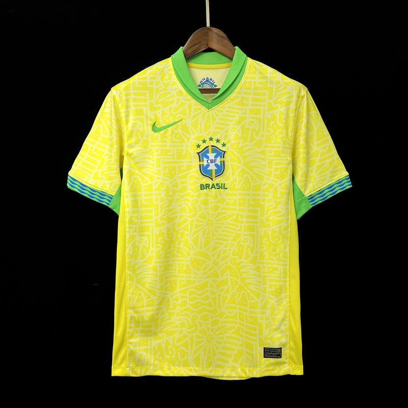 Camisa Brasil - 23/24 - Amarela