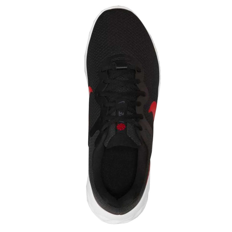 TÊNIS NIKE REVOLUTION 6 - MASCULINO - PRETO+VERMELHO