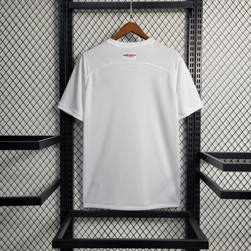 Camisa Corinthians - 23/24 - Branca/Preta