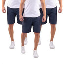 Kit 3 Bermudas Masculina Tactel Liso Academia Treino com Bolso Traseiro