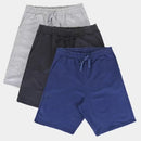 Kit Bermuda Burn Básica Masculina C/ 3 Peças
