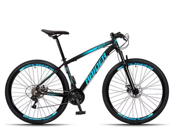 Bicicleta Aro 29 Raider Z3X 24 Vel Câmbio Traseiro Shimano Freio A Disco Bike Mtb Alumínio - PROMOÇÃO QUEIMA DE ESTOQUE CENTAURO!