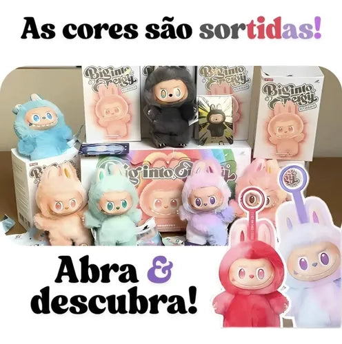 Chaveiro Labubu Pelucia Brinquedo Surpresa Colecionavel
