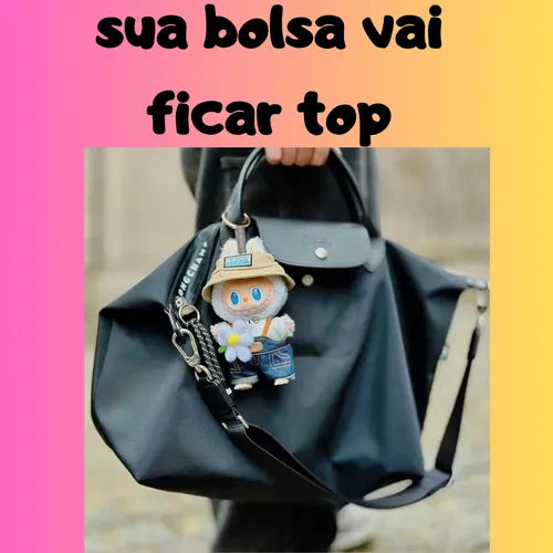 Labubu Mini Boneco Monstro Coleção Famosas Lançamento