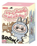 Pelúcia Labubu Monster Emocionante Macaron Pop Mart Cor Macaron Empolgante