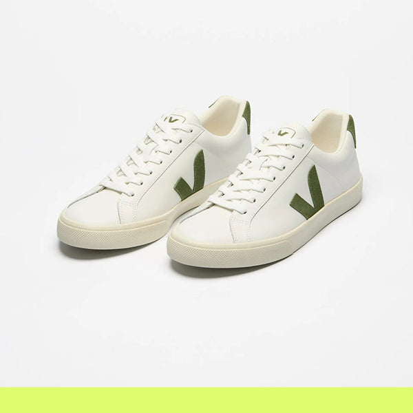 ESPLAR LEATHER WHITE KIWI