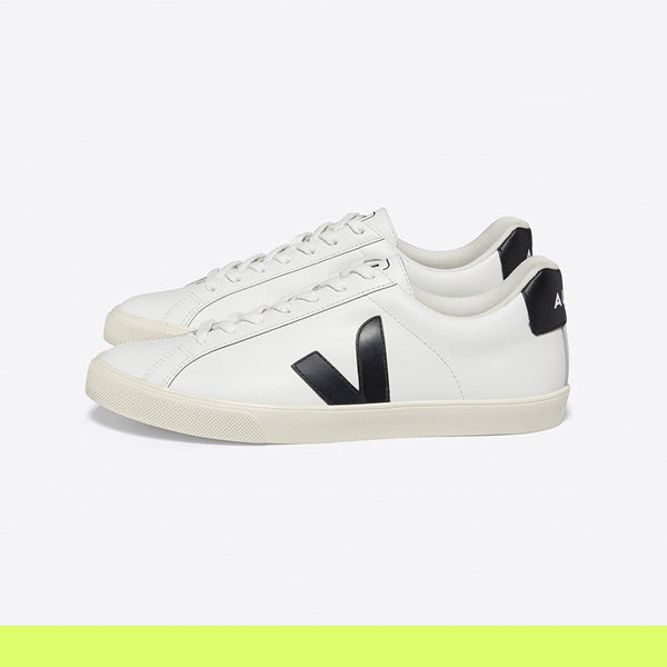 ESPLAR LEATHER WHITE BLACK