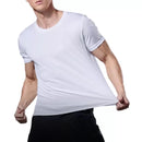 Kit Shorts Bermuda + Camiseta Fitness Corrida MASCULINA ALGODÃO 303 - Preto+Cinza