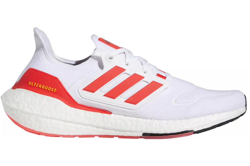 Ultraboost 22 - White Vivid Red