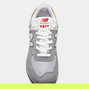 Tênis 574 V2 - Cinza+Laranja