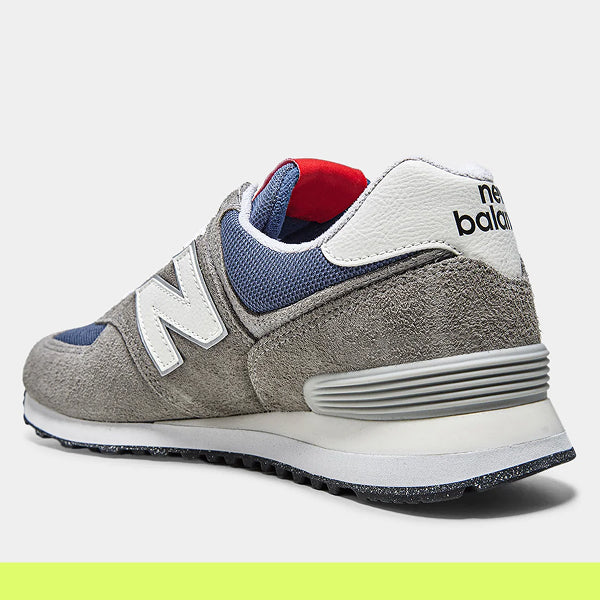 Tênis 574 V2 - Cinza+Marinho