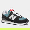 Tênis 574 V2 - Preto+Azul