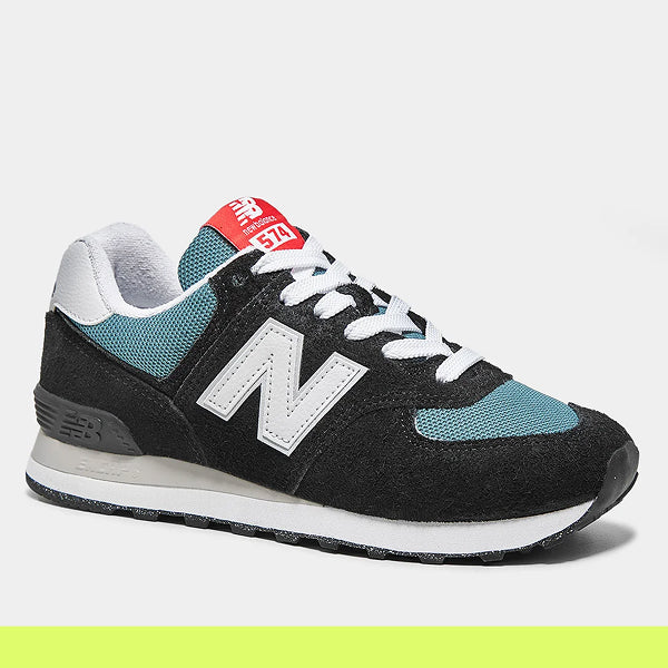 Tênis 574 V2 - Preto+Azul