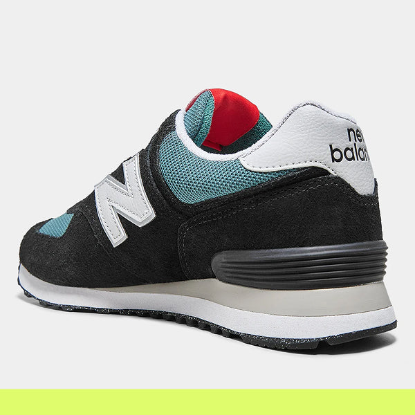 Tênis 574 V2 - Preto+Azul