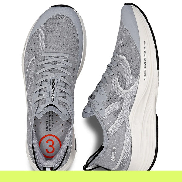 Tênis Corre 3 Cinza