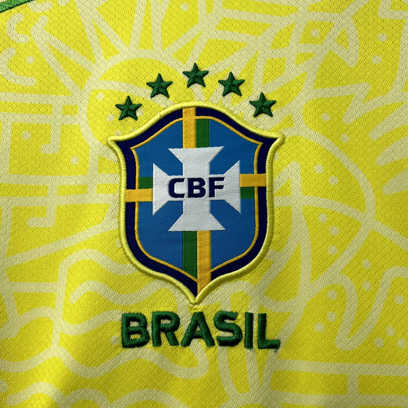 Camisa Brasil - 23/24 - Amarela