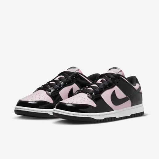 Dunk Low Black Patent Pink