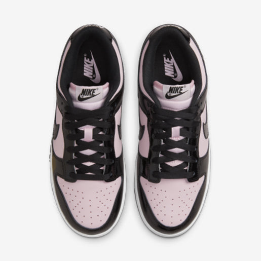 Dunk Low Black Patent Pink