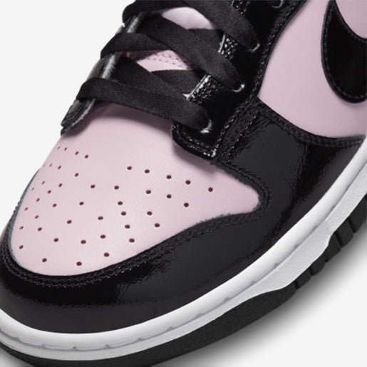 Dunk Low Black Patent Pink