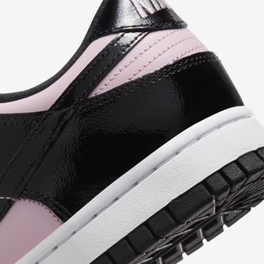 Dunk Low Black Patent Pink