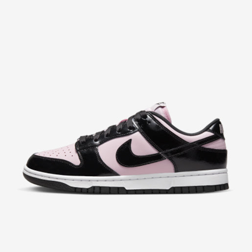 Dunk Low Black Patent Pink