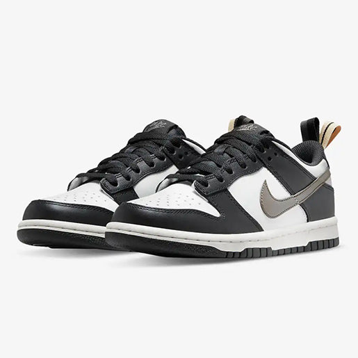 Dunk Low Black/White Metallic