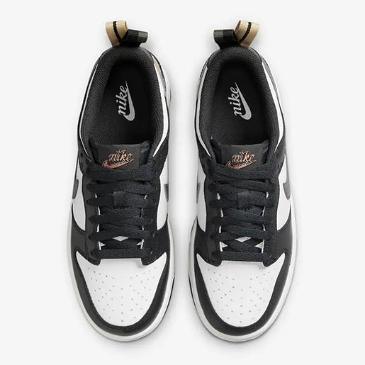 Dunk Low Black/White Metallic