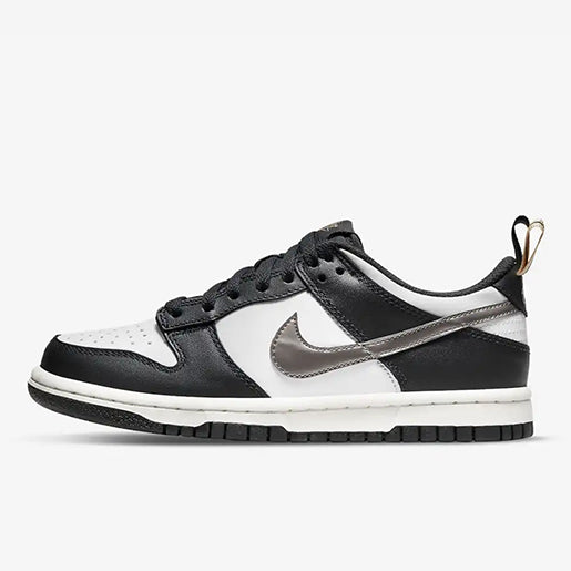 Dunk Low Black/White Metallic