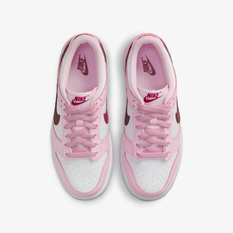 Dunk Low Pink Red White