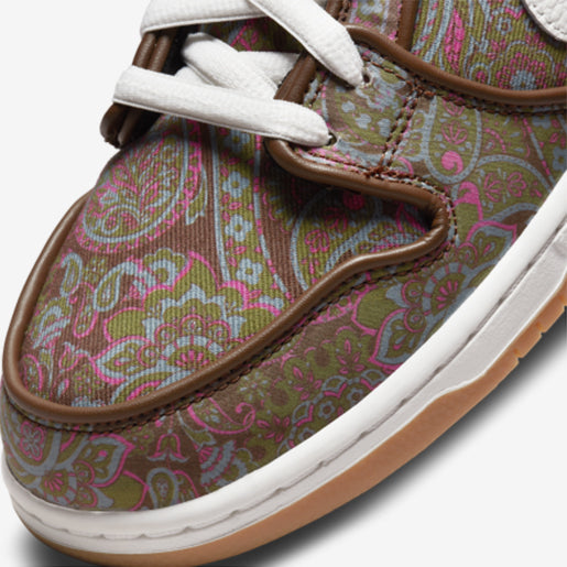 SB Dunk Low Brown Paisley