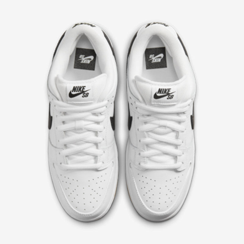 SB Dunk Low White Gum