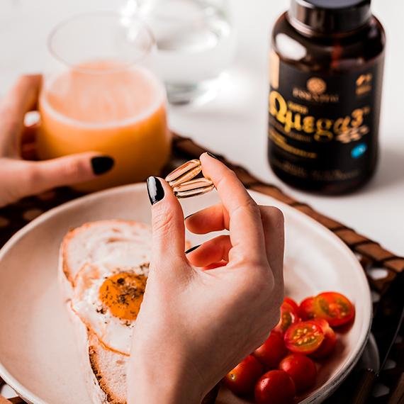 SUPER OMEGA-3 TG 90 cápsulas (1000mg) - 45 doses