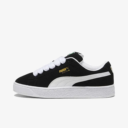 Suede XL Black White