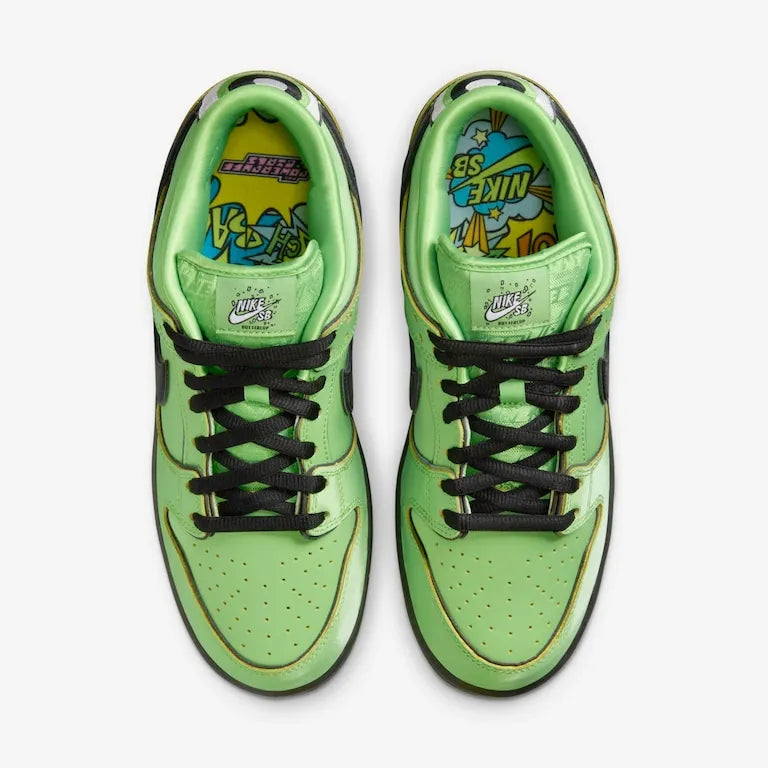 The Powerpuff Girls x SB Dunk Low Buttercup