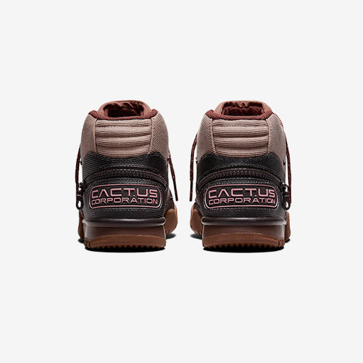 Travis Scott x Air Trainer Archeo Brown and Rusty Pink